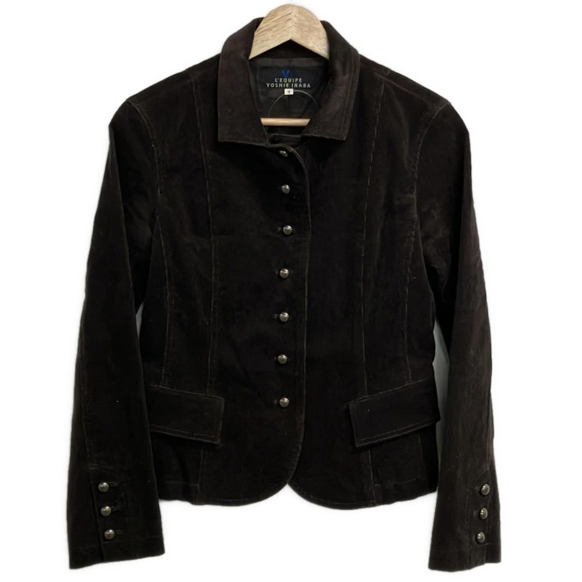 L'EQUIPE YOSHIE INABA(レキップ ヨシエイナバ) コート サイズ7 S