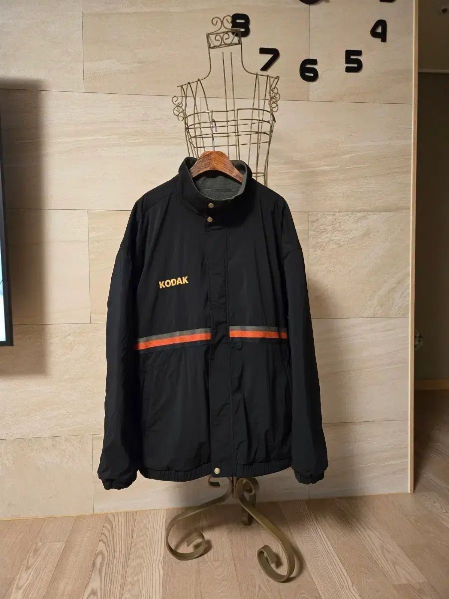 XL KODAK コダック メンズ ウーブン フリース リバーシブル ジャケット