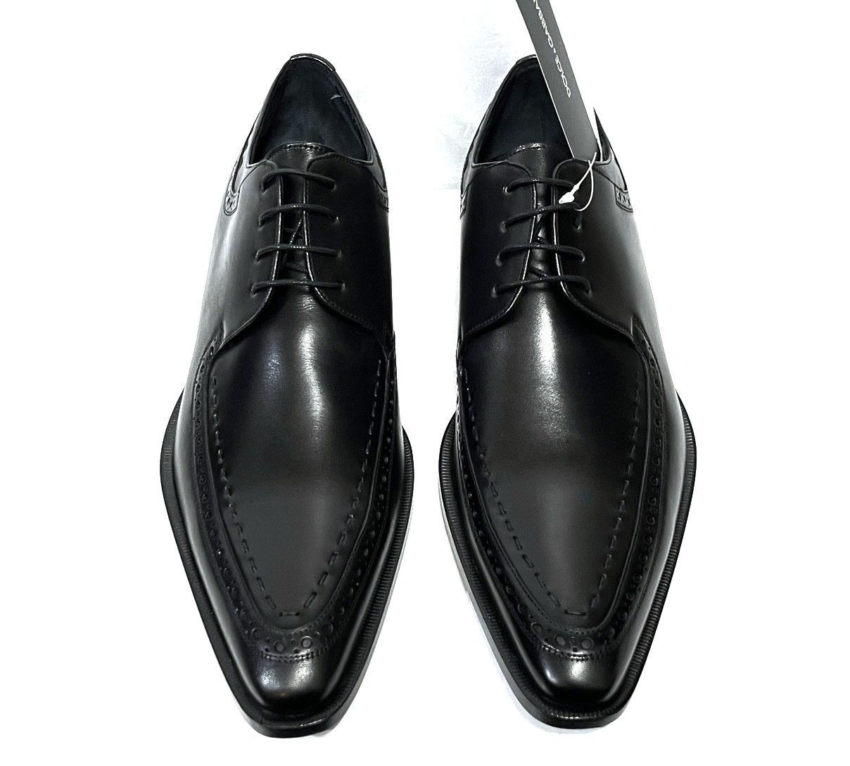 6 24 cm程度 DOLCE GABBANA ドルチェアンドガッバーナ レースアップ レザードレスシューズ ビジネス 革靴 KWY