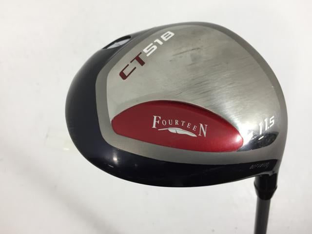 お買い得品！【中古ゴルフクラブ】フォーティーン CT-518 ドライバー 2018 FT-15d 1W【14日間返品OK】 返品OK 【中古ゴルフクラブ】フォーティーン CT-518 ドライバー 2018