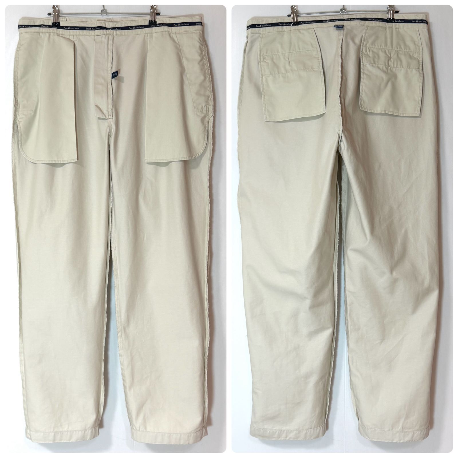 美品 90s Polo Ralph Lauren ポロラルフローレン ツータック チノパン