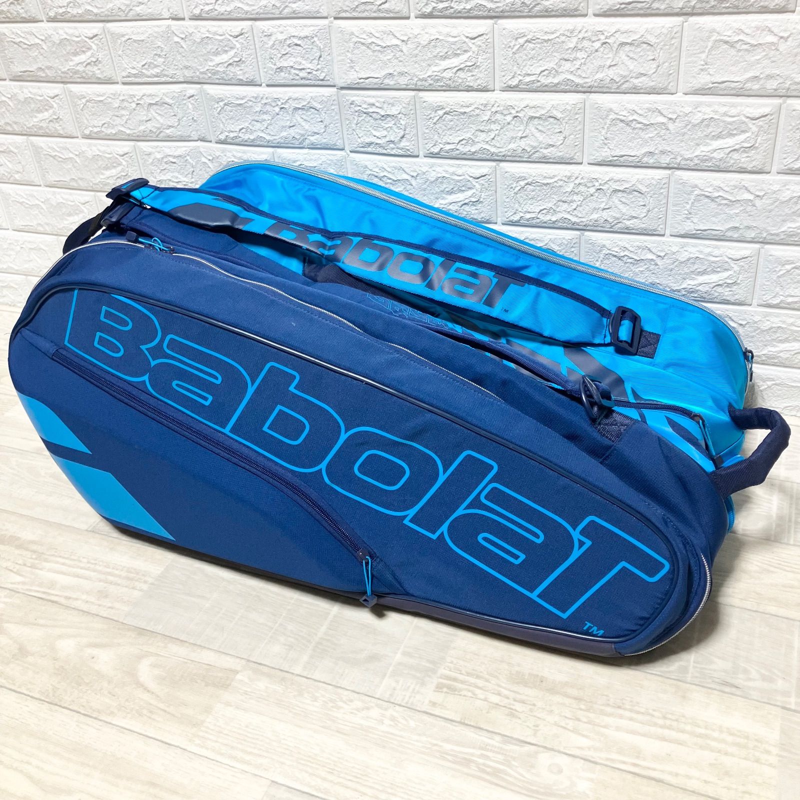 極美品‼︎ バボラ　ドライブ　テニスバッグ　12本用　babolaT drive テニスラケットケース　大容量