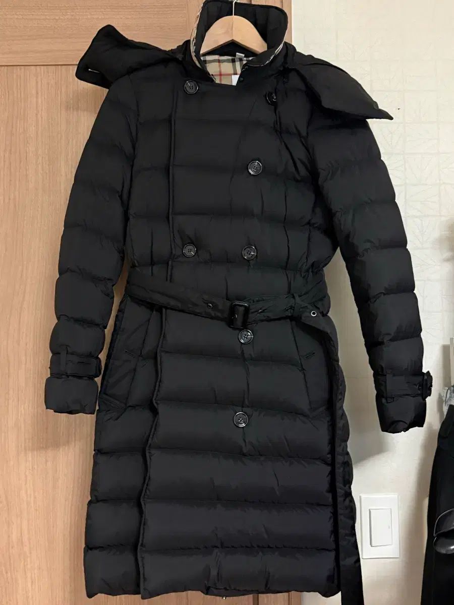 バーバリー ダウンジャケット ロング丈 ダウンコート アッシュ