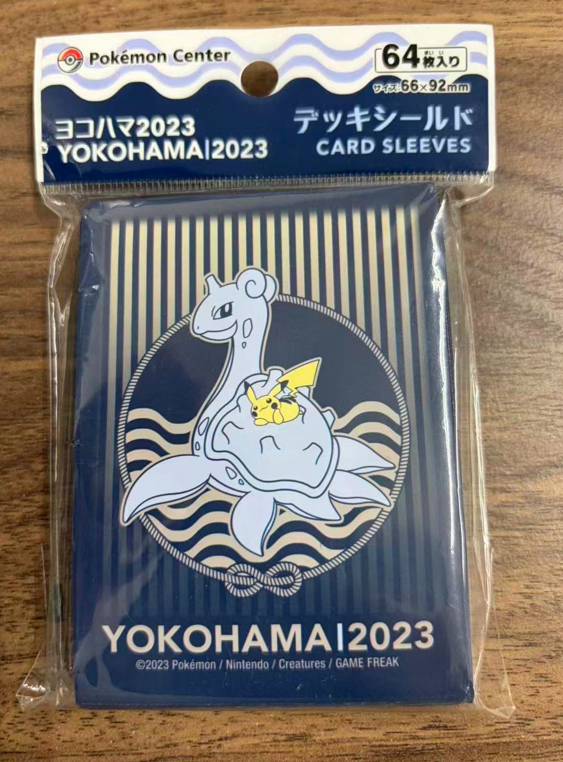 ポケカ】デッキシールド ラプラス ヨコハマ2023 - メルカリ