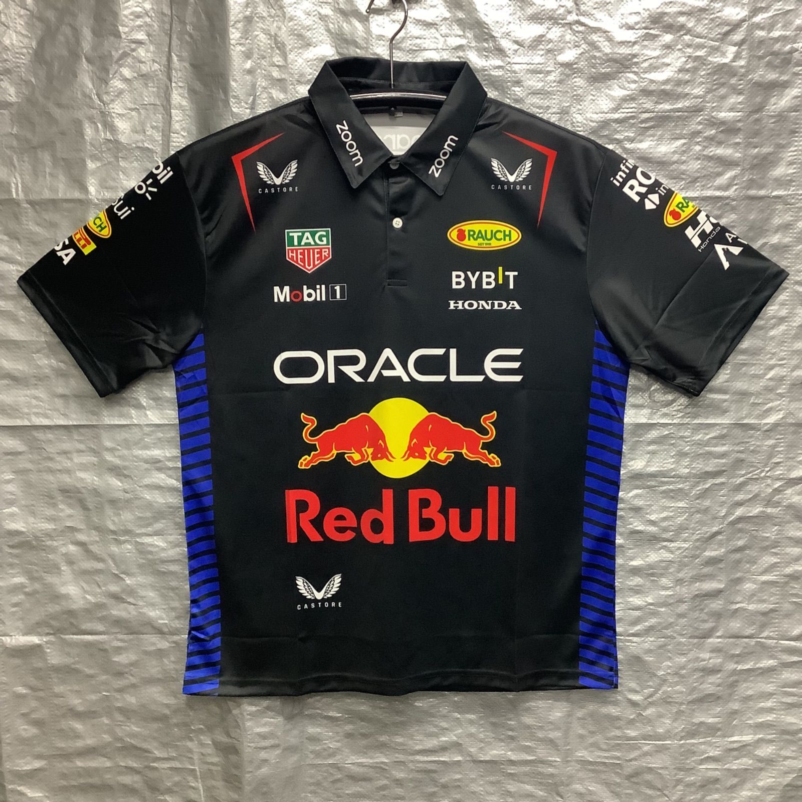 ピットシャツ Red Bull ブラック XL L M S レッドブル ナイロン 