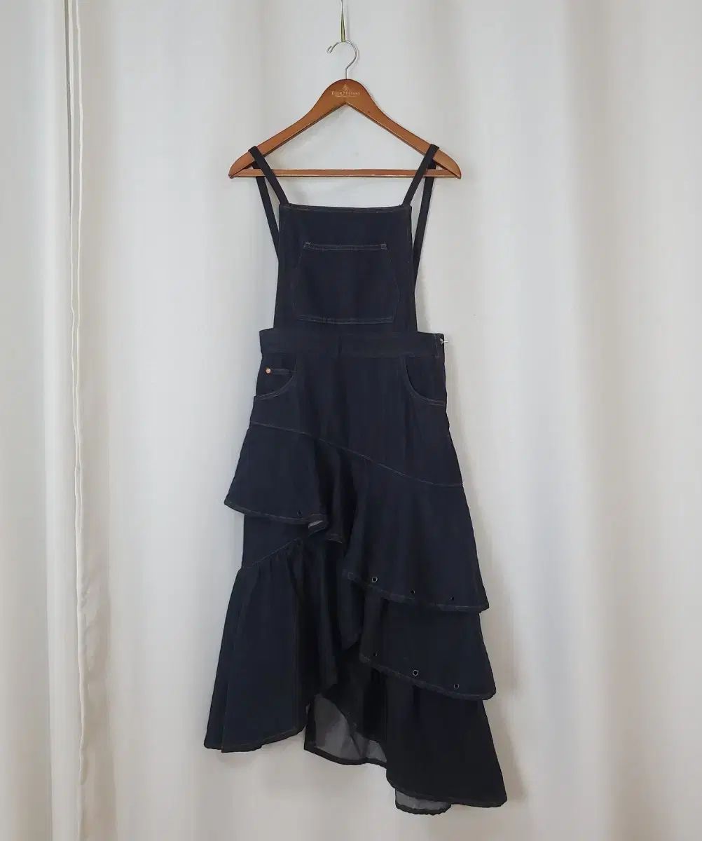 LUCKY ラッキーシュエトゥ デニム フリルワンピース 36 2025年式 ほぼ