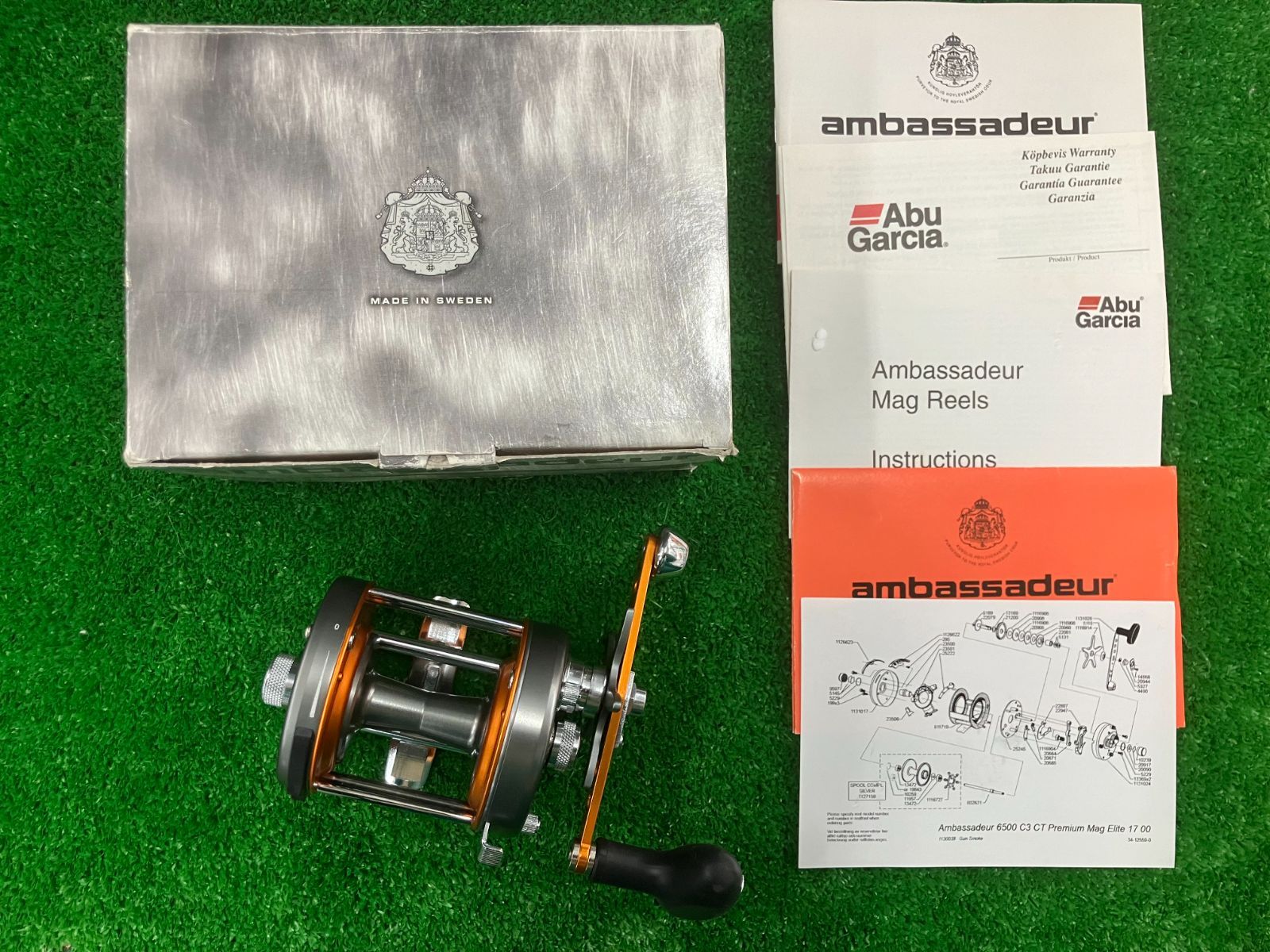 アブガルシア アンバサダー6500 CT PUREMIUM MAG ELITE