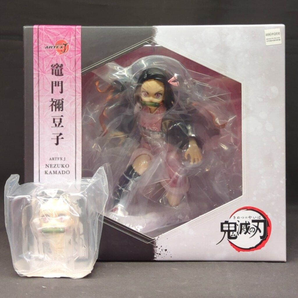 コトブキヤ ARTFX J/鬼滅の刃 竈門禰豆子 特典表情替えパーツ付 特典付