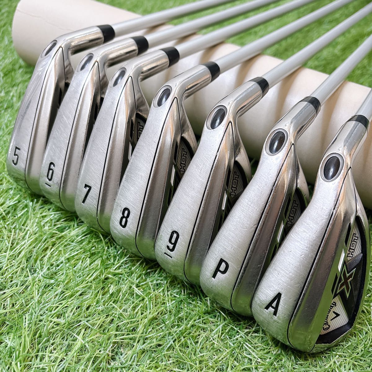 キャロウェイ X HOT メンズゴルフ アイアン 7本 5-PA 右利き