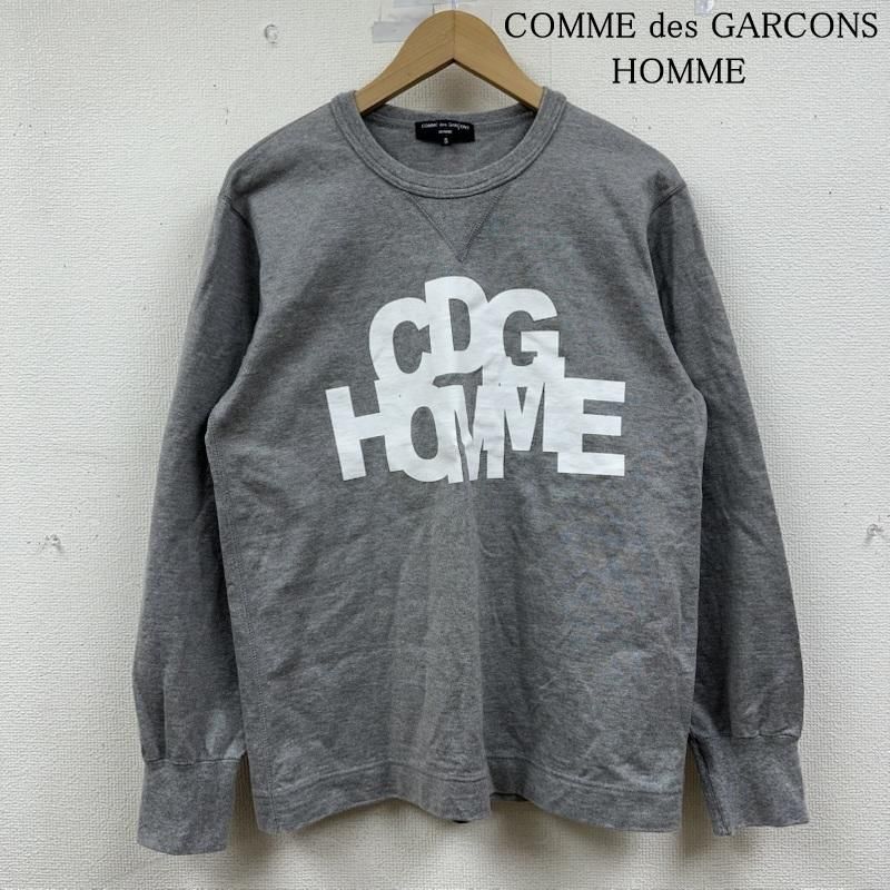 コムデギャルソンオム 16 SS ロゴ プリント クルーネック スウェット ロンT HQ T 018 メンズ S ISItems 古着