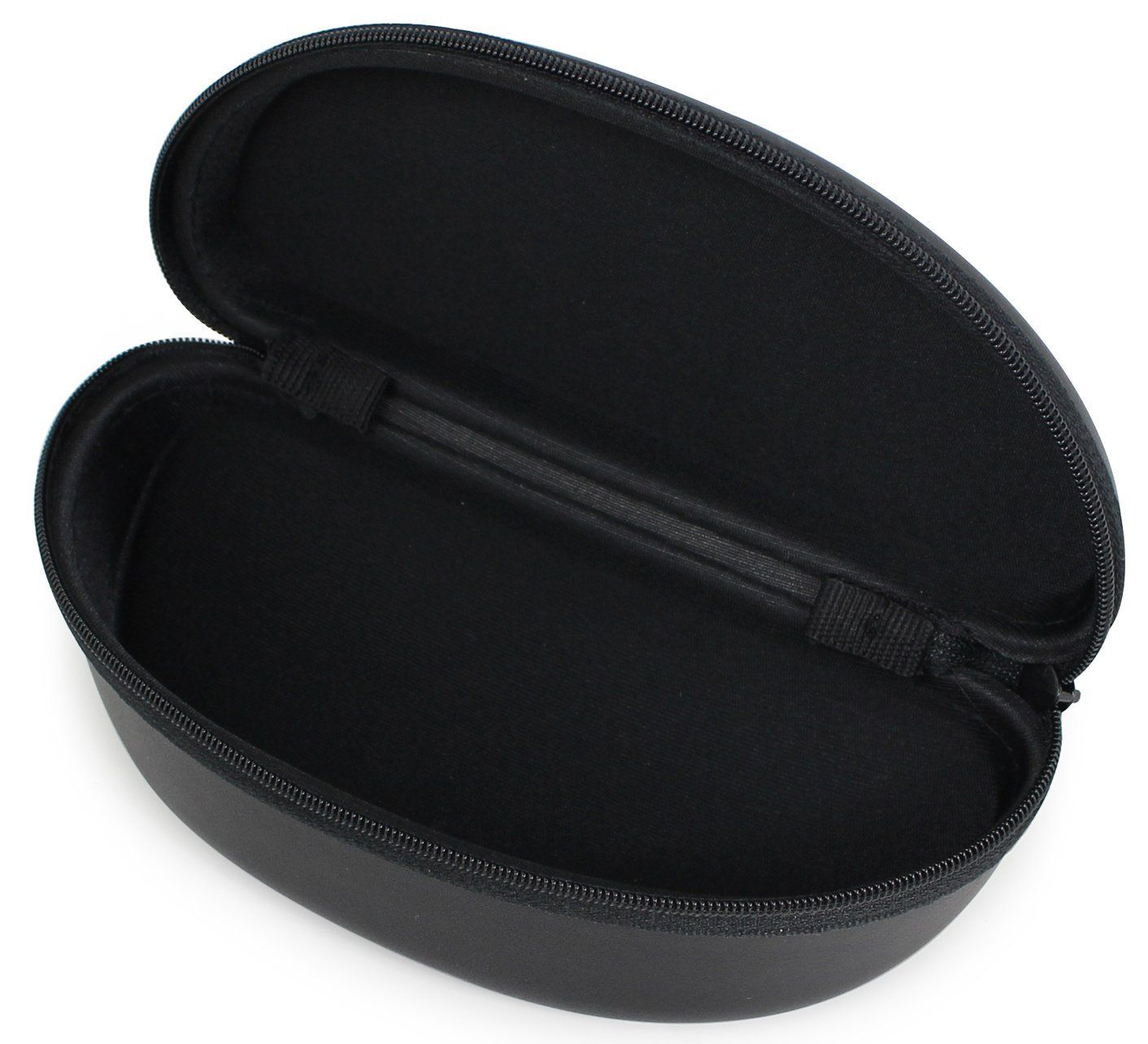 サングラスケース テーシーケース 黒 ハード ファスナー式 EVA LM 7003 2