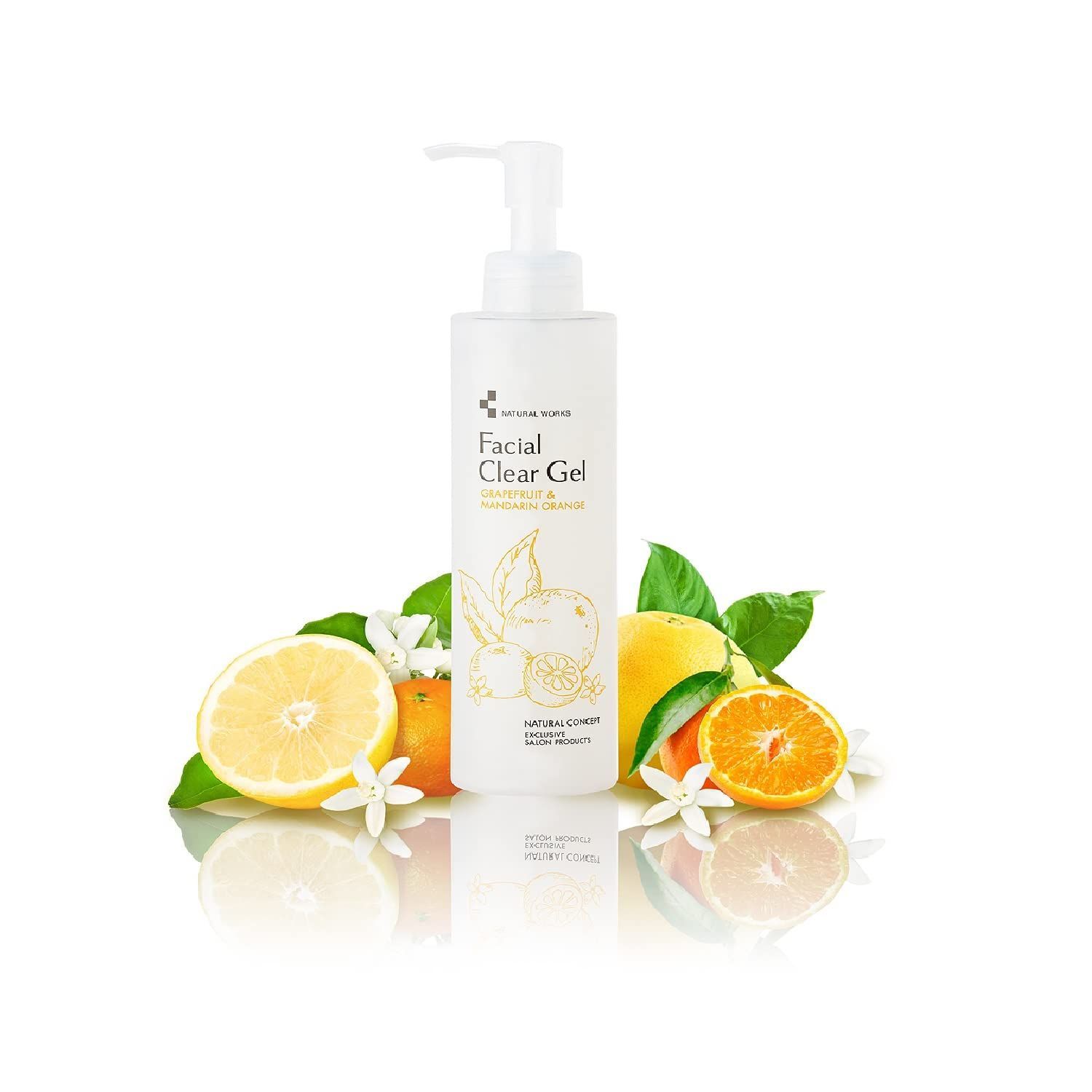 N 200 ml フェイシャルクリアジェル ナチュラルワークス 菊星