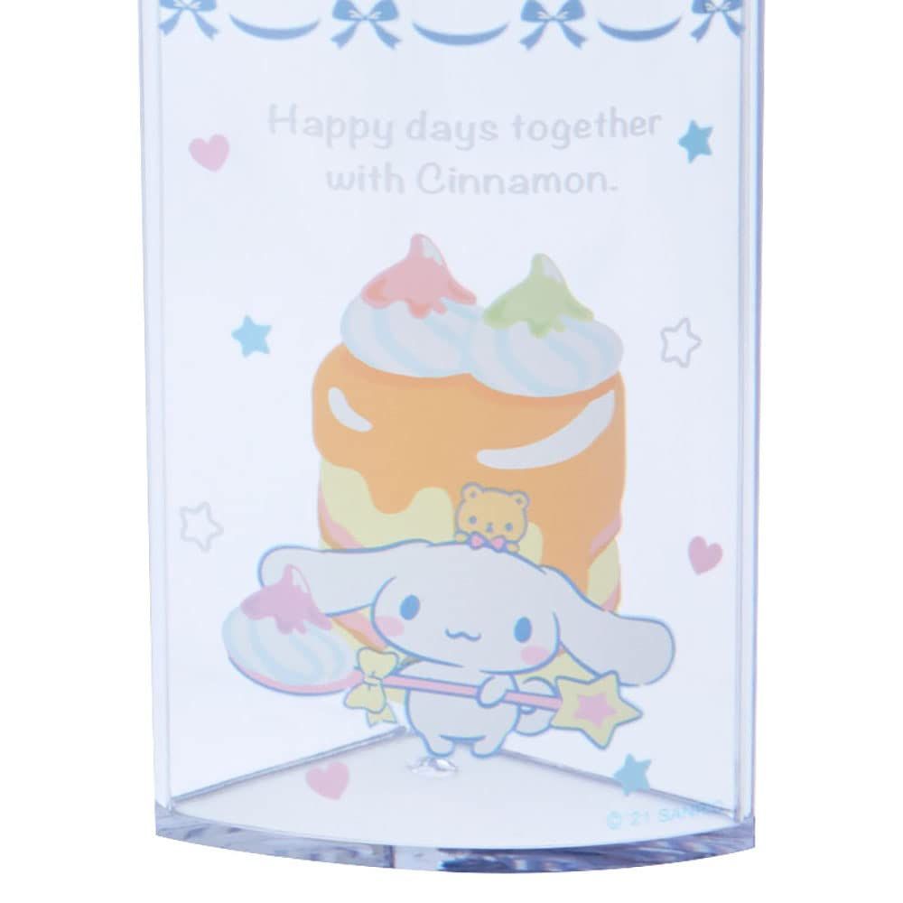 在庫処分 Cinnamoroll 360度回転 シナモン 回るペンスタンド ペン立て シナモロール コスメ プラスチック 化粧筆 サックス チュール ブルー ペット ペンスタンド キャラクター サンリオ 213161 SANRIO