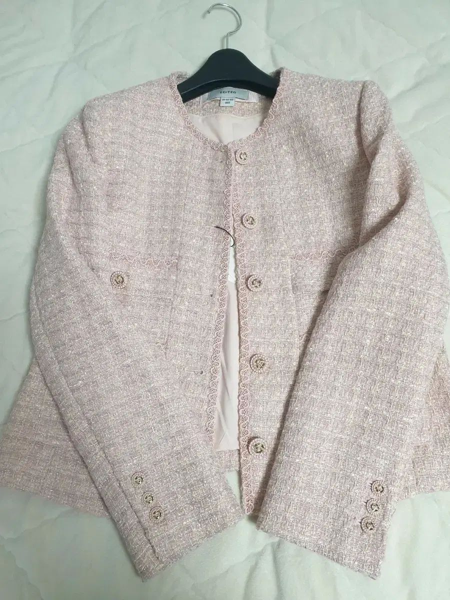 EDITED ピンク ツイード ジャケット