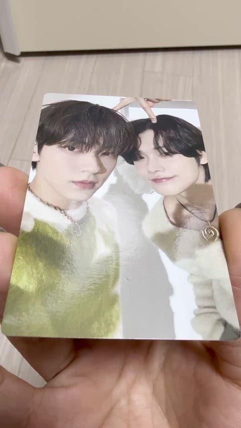 TXT ヨンジュン スビン 형아즈 さくらんぼ ピス トレカ SWEET ジャパン TOMORROW X TOGETHER