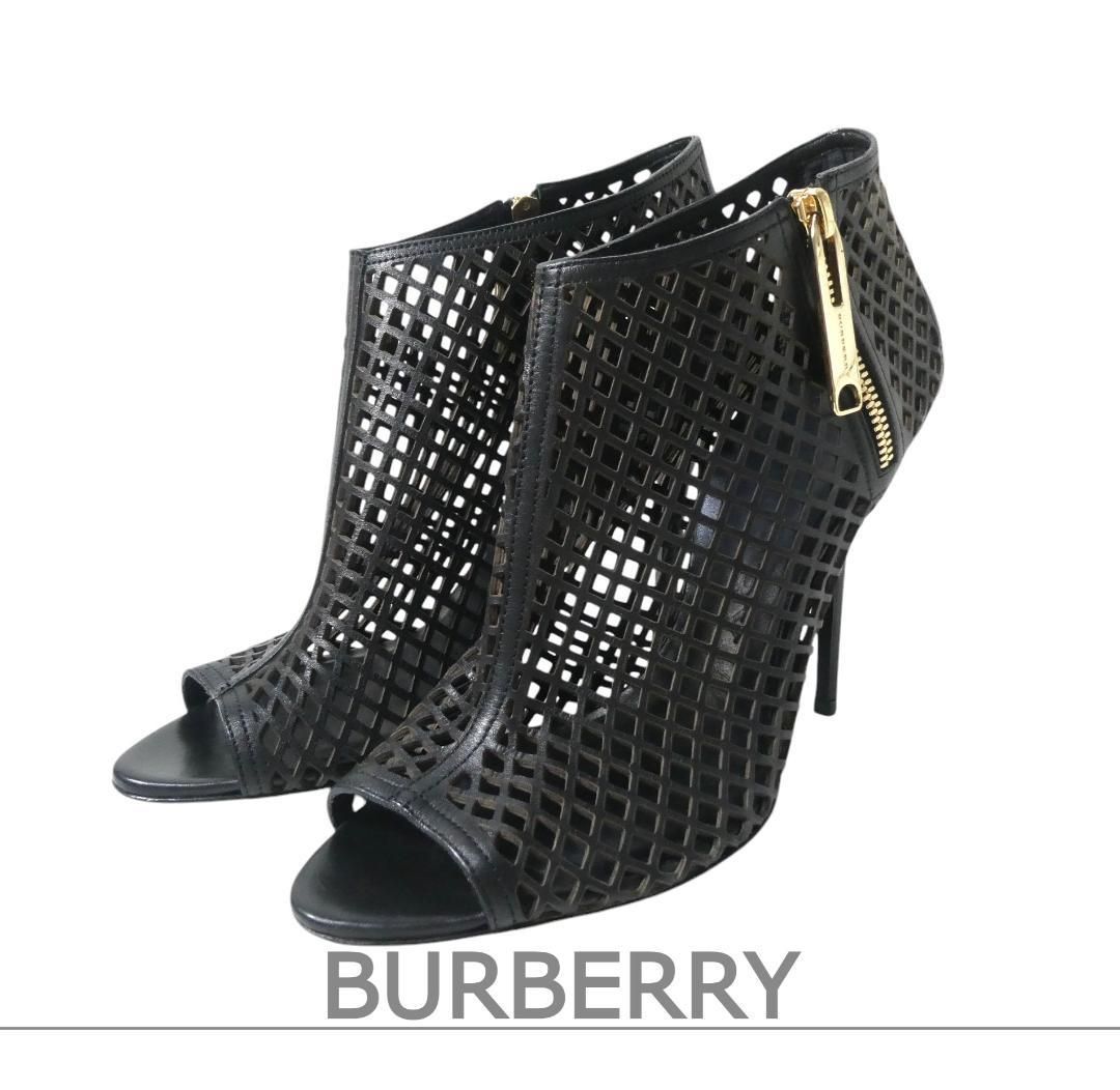 BURBERRY バーバリー ブーティ ショートブーツ サンダル カット BURBERRY バーバリー ブーティ ショートブーツ サンダル カット