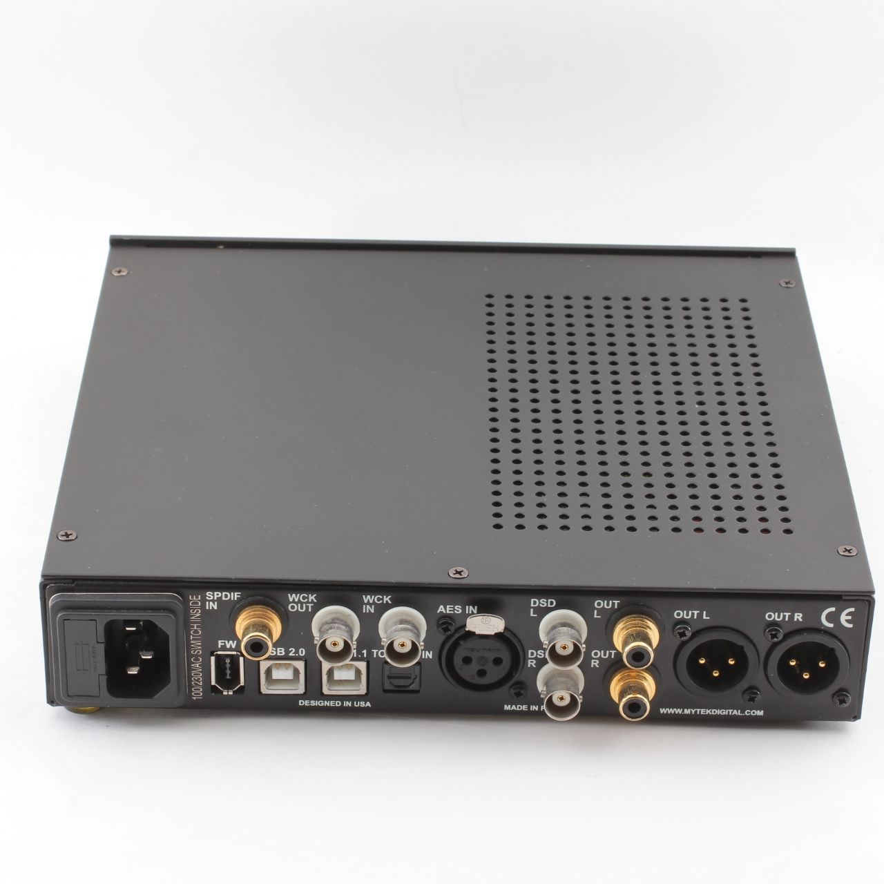  MYTEK DIGITAL マイテックデジタル Mastering Version Stereo 192 DSD M ポータブルアンプ DAC ヘッドホンアンプ DAC