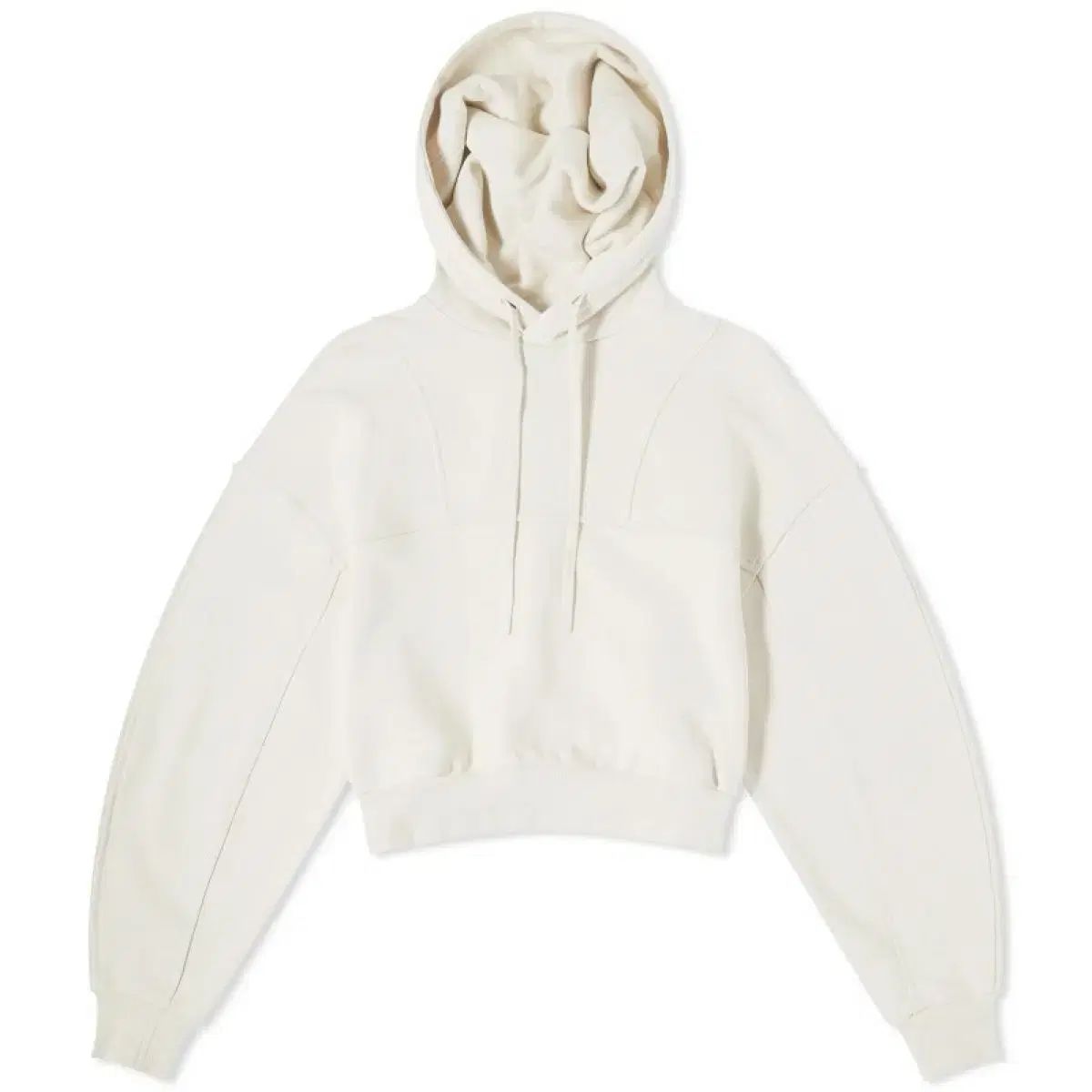 LOW CLASSIC クロップド フード ベージュ S サイズ