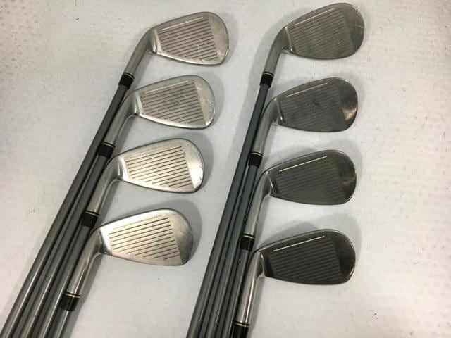 返品OK 【中古ゴルフクラブ】(8本セット)ミズノ インテージ X3 チタン 