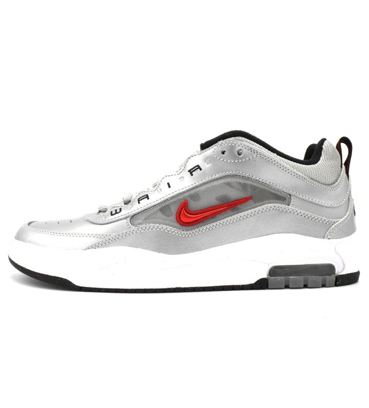 ナイキ NIKE AIR MAX Ishod Premium HF 3062 001 エアマックス イショッド ム メタリックシルバー ホワイト バーシティレッド スニーカー f 29221