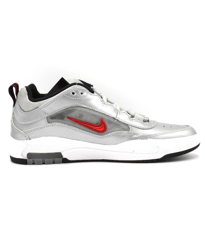 ナイキ NIKE AIR MAX Ishod Premium HF 3062 001 エアマックス イショッド ム メタリックシルバー ホワイト バーシティレッド スニーカー f 29221