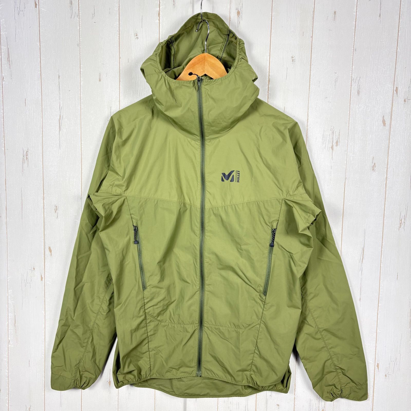 Men s M グリーン系 Millet ミレー ブリーズ バリヤー ワイルダー ライト ジャケット WILDER LT JACKET ナイロン ウェア トップス アウター ウィンドシェル z 0005