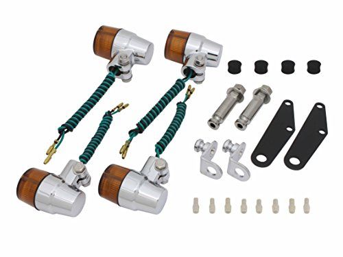 ポッシュフェイス POSH FAITH バイク用品 スーパーバイクミニタイプウインカー 車種 セット FTR 223 D 07 メッキボディ オレンジレンズ 059032 33