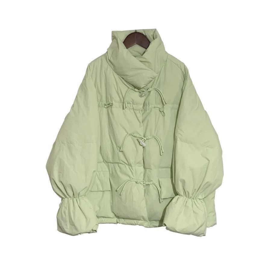 ダウンジャケット レディース ダウンコート ショート丈 トグルボタン