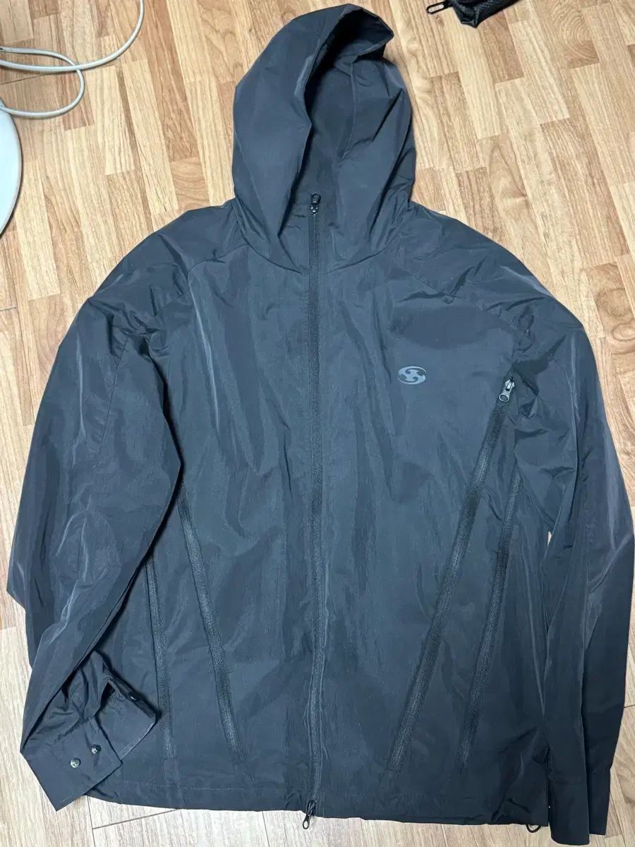 サンサンギアー ジッパー ジャケット ブラック