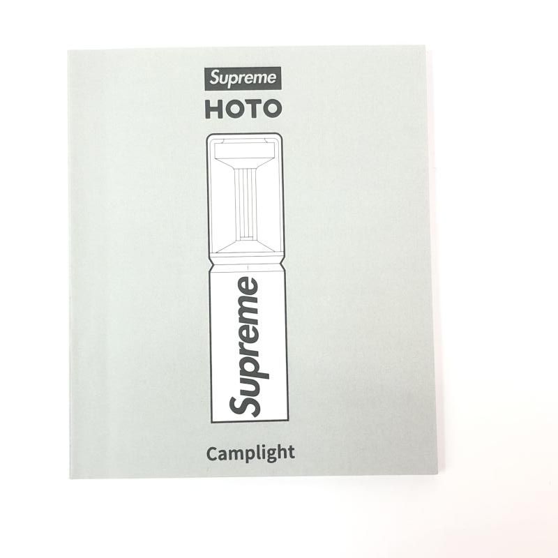 中古】Supreme SUPREME HOTO CAMP LIGHT RED 3in1 キャンプライト[66