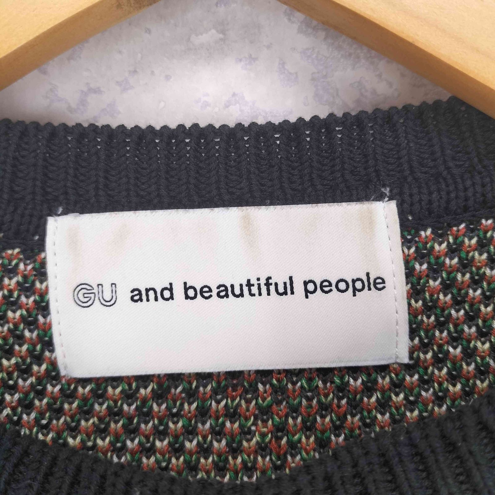 ビューティフルピープル beautiful people グラフィックニットプル