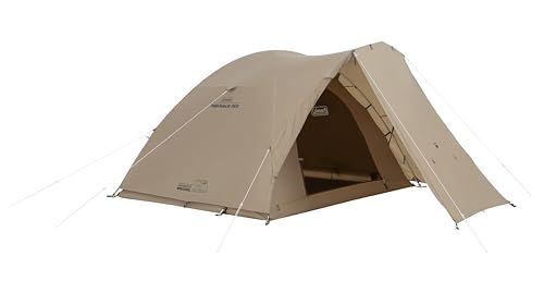 迅速に発送 Coleman コールマン タフワイドドーム VI 3025 グレージュ キャンプ テント 防災 組み立て簡単 前室付き 4?5人用 耐水圧1500 mm ペグ ロープ ハンマー 収納ケース付属 空気循環システム搭載 33 a 9105