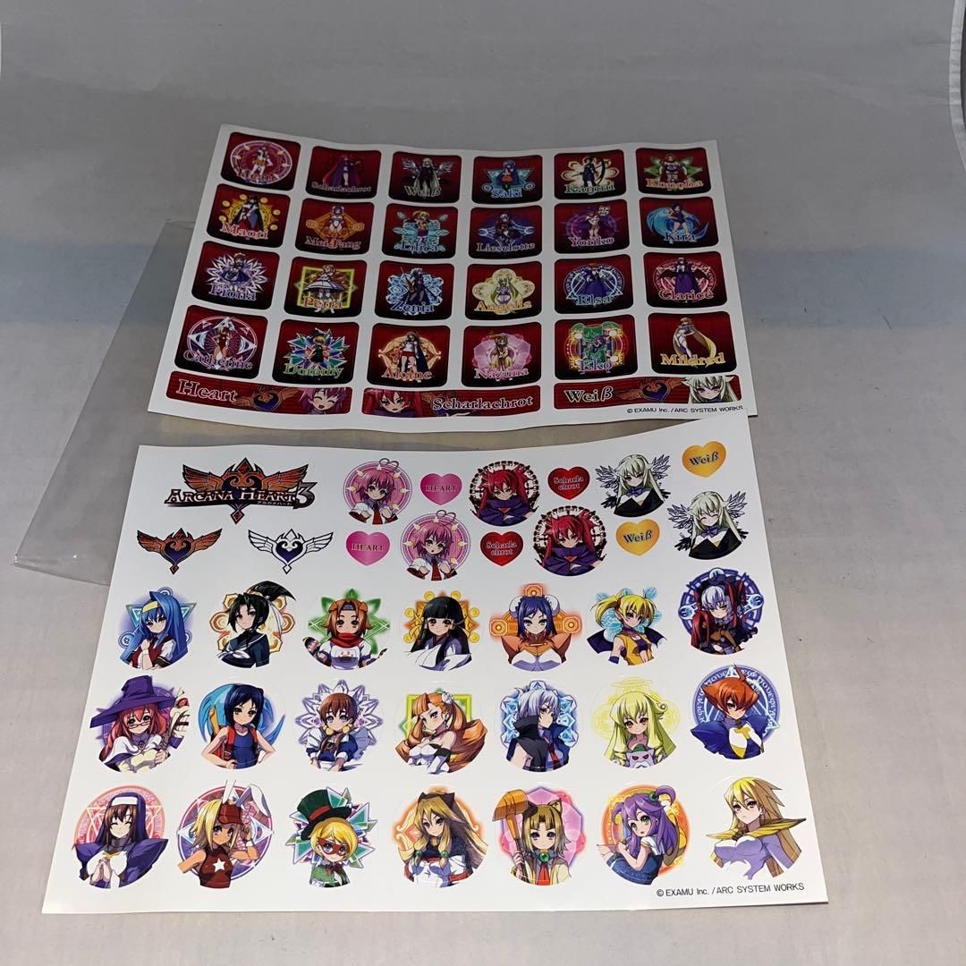  シール付 アルカナハート3 対応スティック XBOX 360 コントローラー 周辺機器