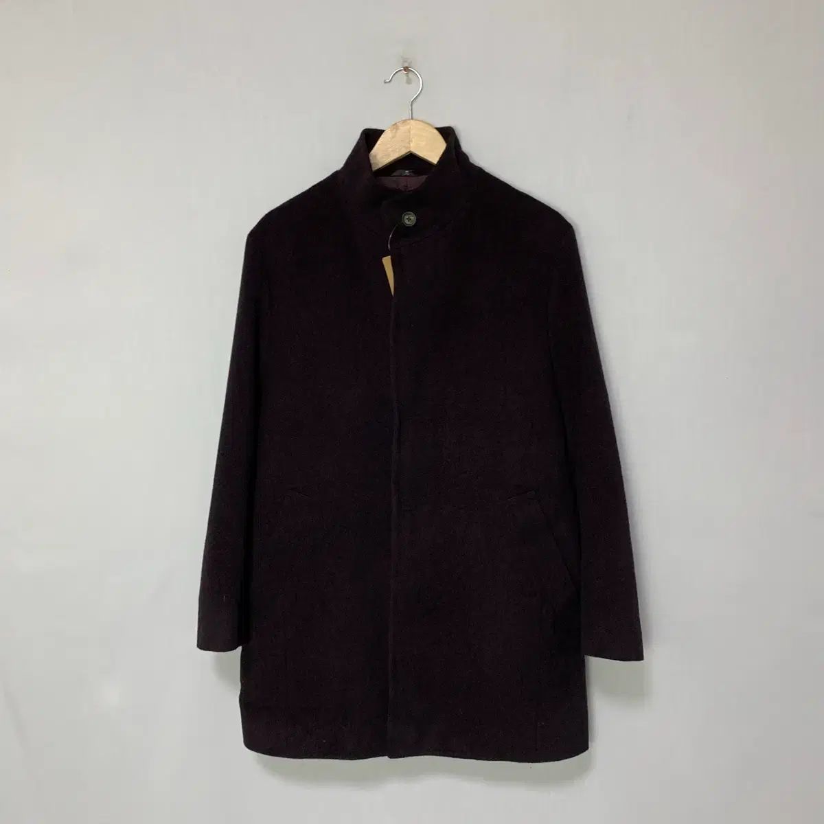 LANVIN COLLECTION ランバンコレクション ヴィンテージ パープル ブラウン ハーフ コート