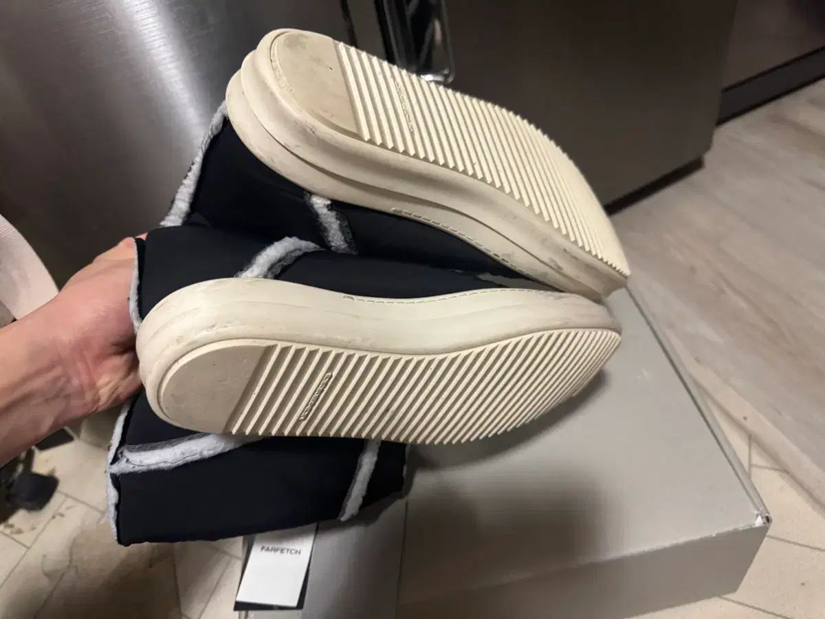  リックオウエンス ダークシャドウ パファー ダウン ブーツ その他 ブーツ 革靴