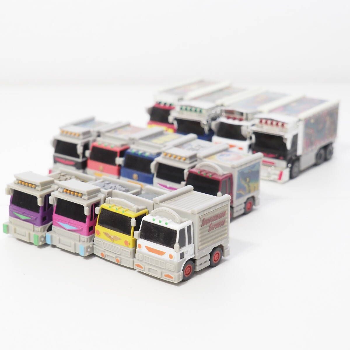 アオシマ デコトラ プルバックカー トラック まとめ 大量 セット