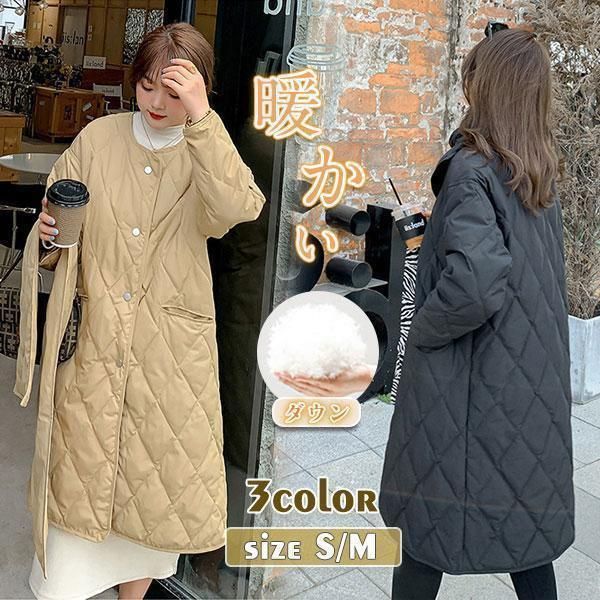 ダウンコート レディース ダウンジャケット ダックダウン マフラー付き