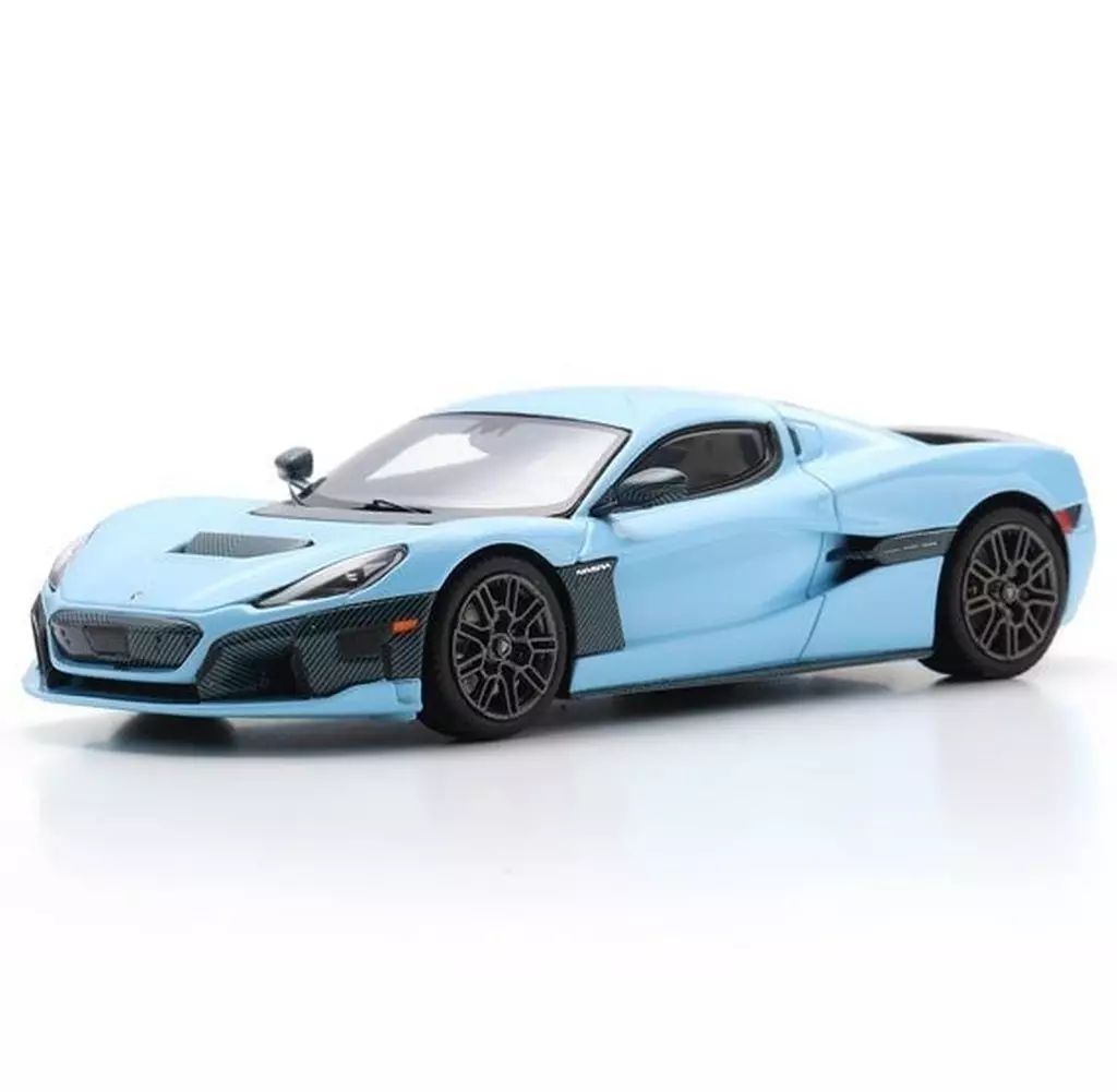 ミニカー 1 43 Rimac Nevera 2025 ストラトスブルー