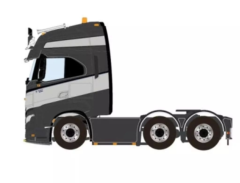 ミニカー 1 50 RTS Transport IVECO S WAY AS HIGH 6 X 2 TWIN STEER 01 4795