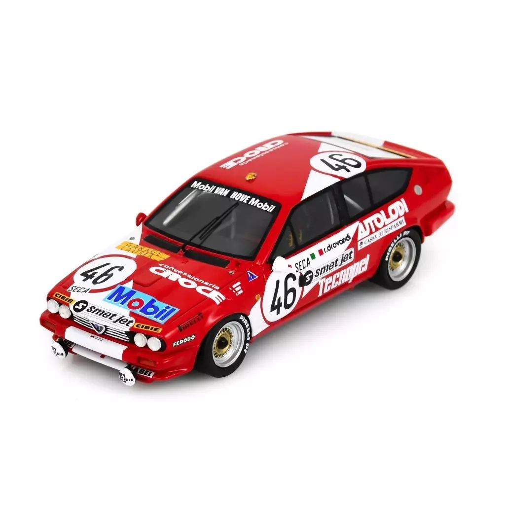 ミニカー 1 43 Alfa Romeo GTV 6 14 th 24 H Spa 1982 R Drovandi V Ciardi Croce 46 SB 542
