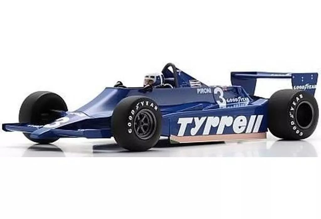 ミニカー 1 18 Tyrrell 009 3 4 th Brazil GP 1979 Didier Pironi S 742