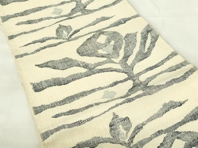 平和屋着物●八寸名古屋帯　紬地　亀甲文　正絹　逸品　CAAY9960hy 平和屋着物◎八寸名古屋帯 紬地 抽象文 正絹 逸品 DAAZ9514qp - メルカリ