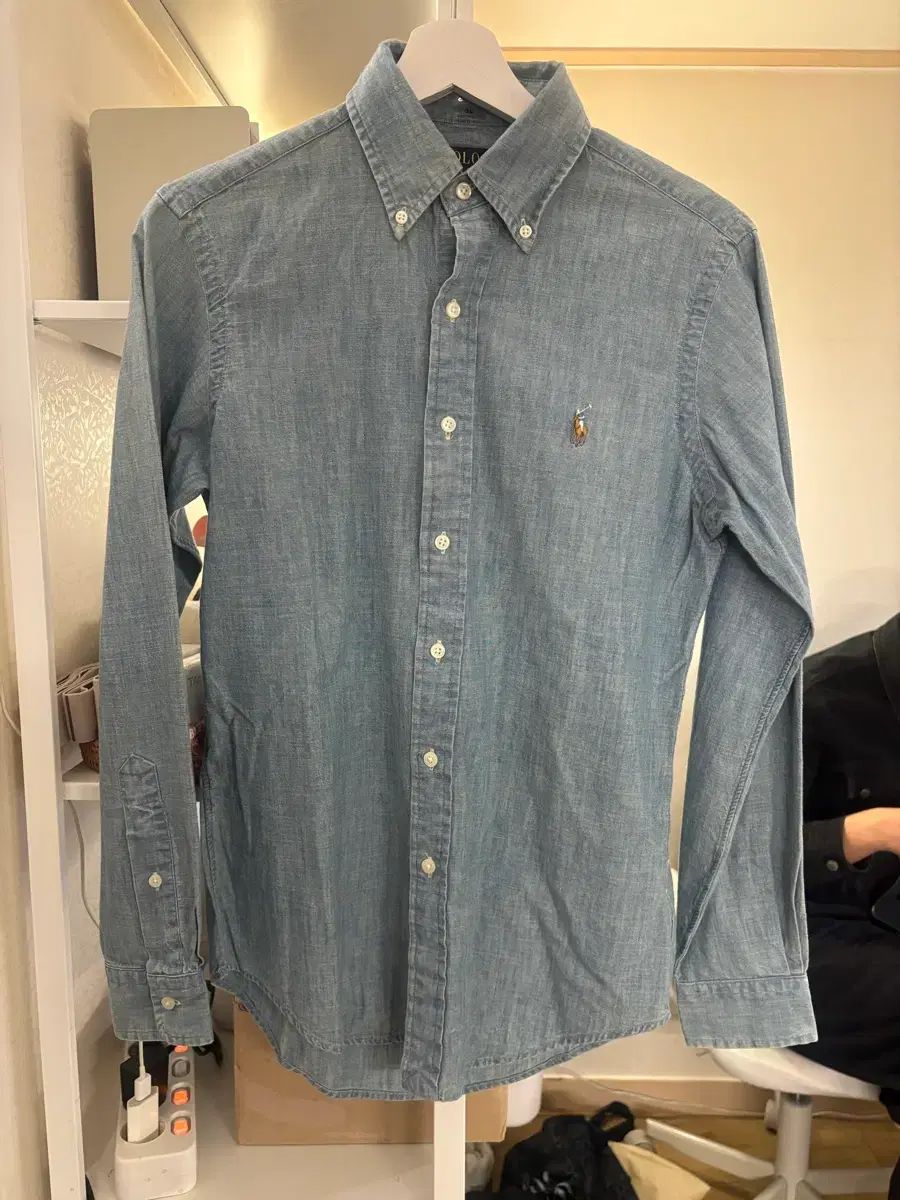 ポロラルフローレン デニムシャツ XS