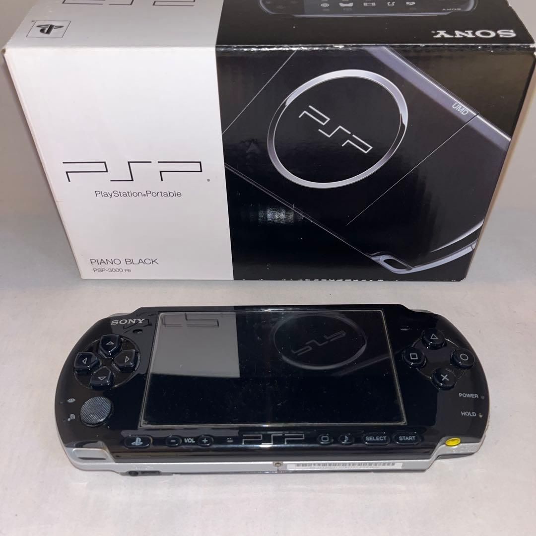 希少】プレイステーションポータブル本体 PSP3000 ピアノブラック