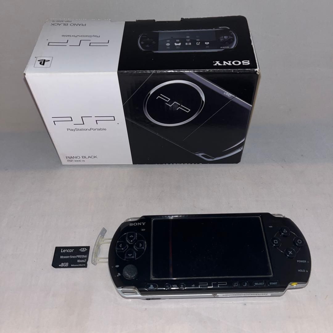 動作品】PSP本体（PSP-3000/ピアノブラック） PSP 【公式通販】
