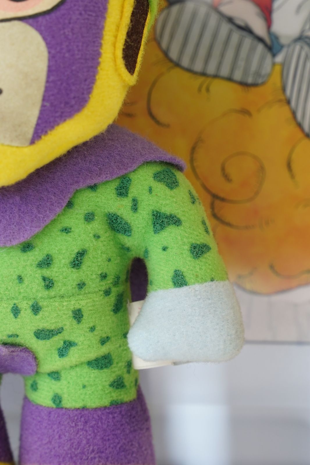 ドラゴンボールZ セル ぬいぐるみ BANPRESTO製 1993年 当時物 DO-13