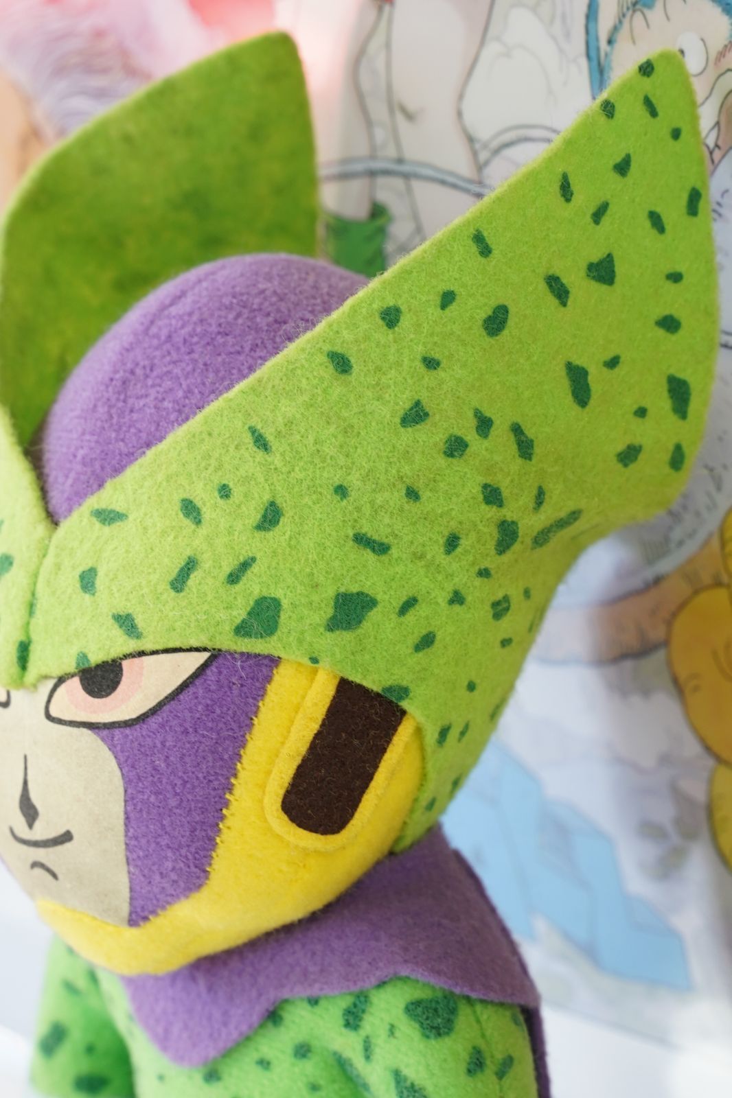 ドラゴンボールZ セル ぬいぐるみ BANPRESTO製 1993年 当時物 DO-13