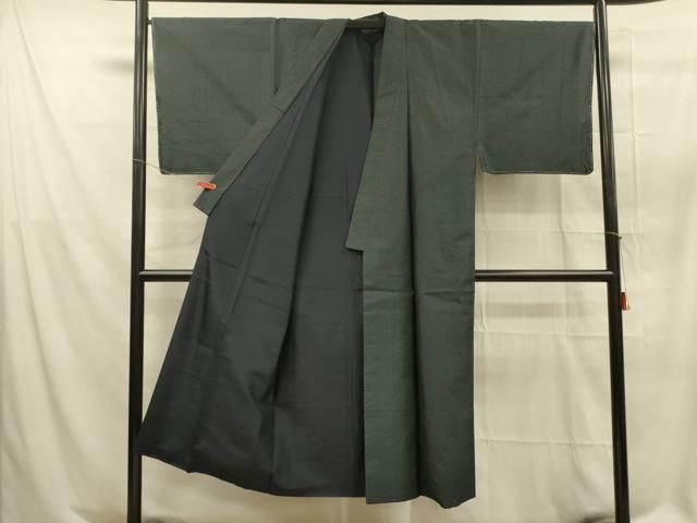 平和屋着物□男性 本場大島紬 アンサンブル 亀甲柄 正絹 逸品