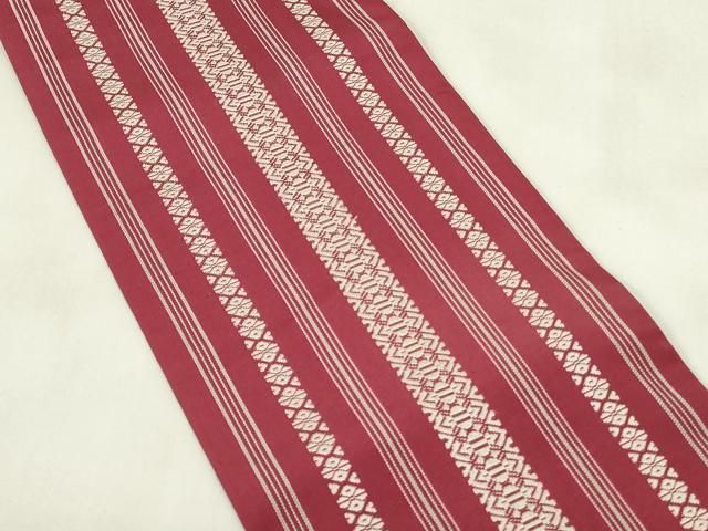 平和屋着物◎本場筑前博多織 半幅帯 献上 正絹 逸品 DABA5588qp - メルカリ