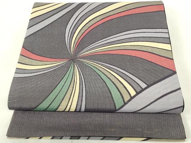 平和屋着物◎六通柄袋帯 幾何学文様 正絹 逸品 DABA5594qp - メルカリ